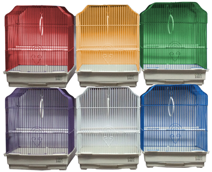 A & E Bird Cage Assorted Colors 14 x 11 x 17 " (each)