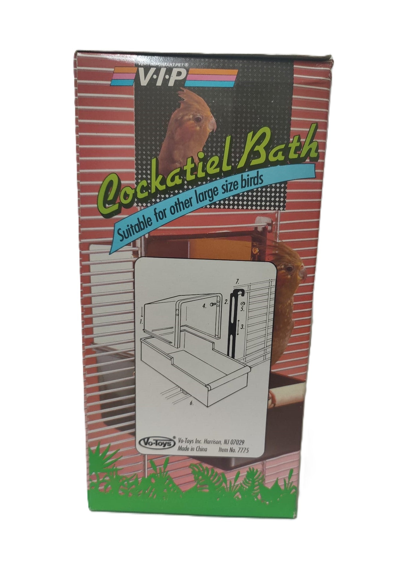 Cockatiel_Bath_front_PARTES