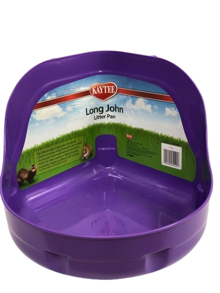 Kaytee Long John Bandeja de arena para animales pequeños