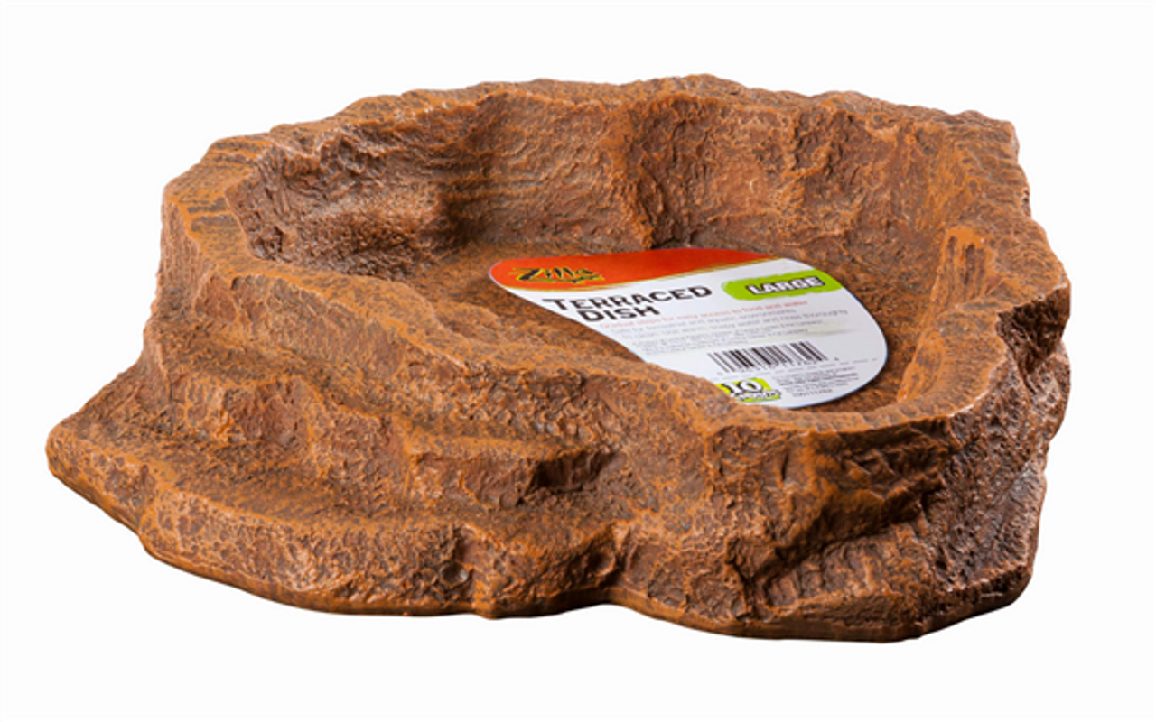 Zilla Plato de decoración adosado (Pequeno, Mediano, Grande) - Zilla Terraced Dish Decor (Small, Medium, Large)