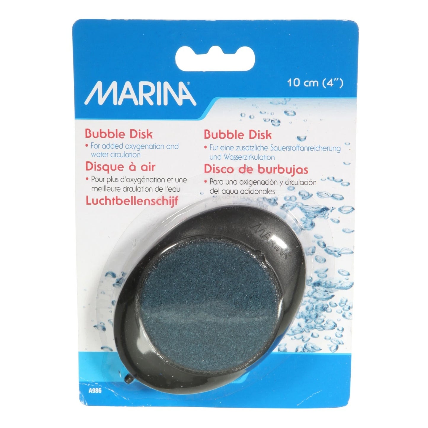 MarinaBubbleDiscAirStone4in