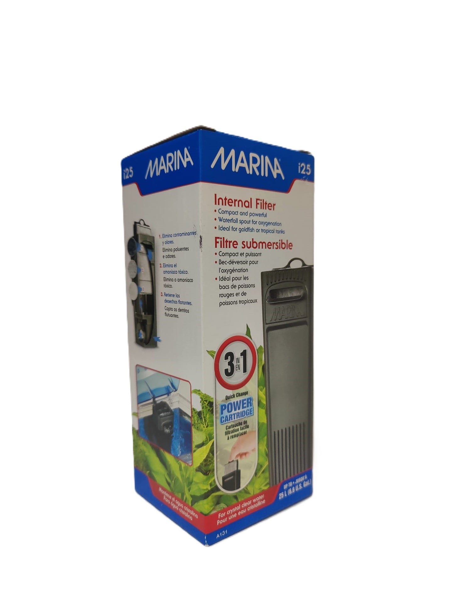 SPECIAL Marina I25 Internal Filter 3 in 1 up to 25L (6.6 US Gal)