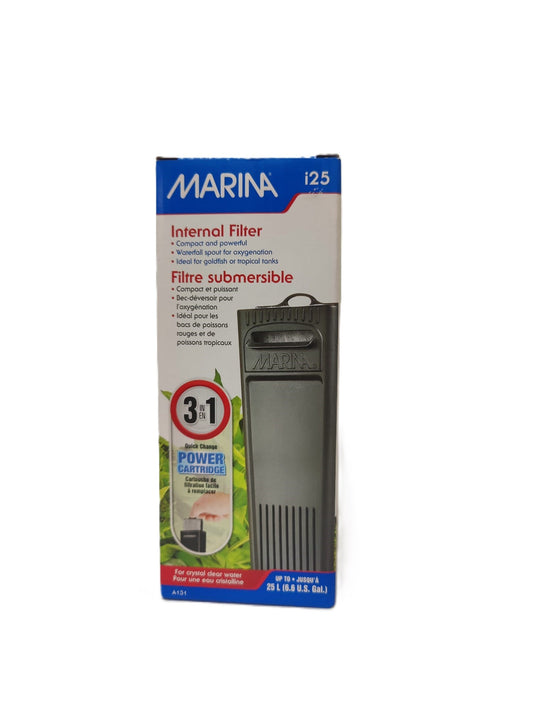 Filtro interno Marina I25 3 en 1 hasta 25L (6,6 galones estadounidenses)