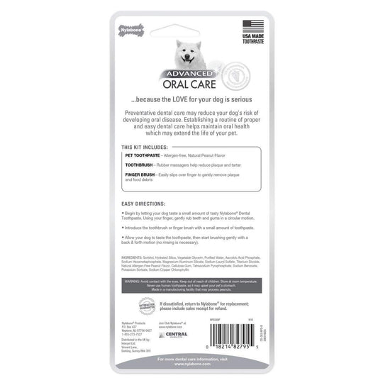 Nylabone Advanced Kit cuidado dental para perros_SaborMANI A