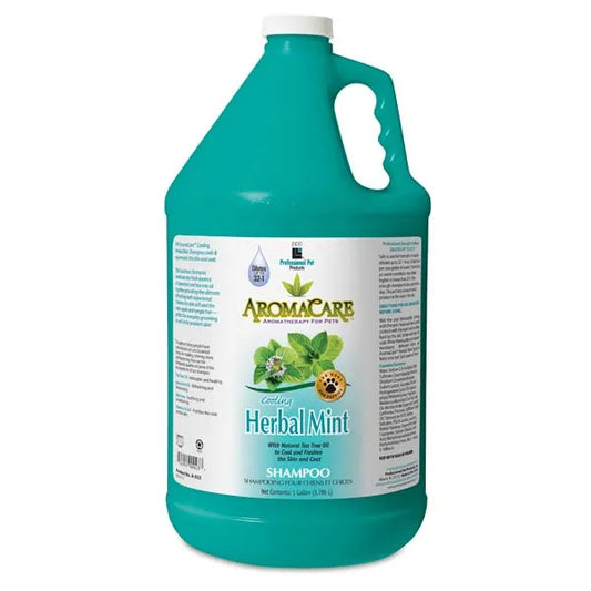 PPP AromaCare Cooling Herbal Mint Dog Grooming Shampoo