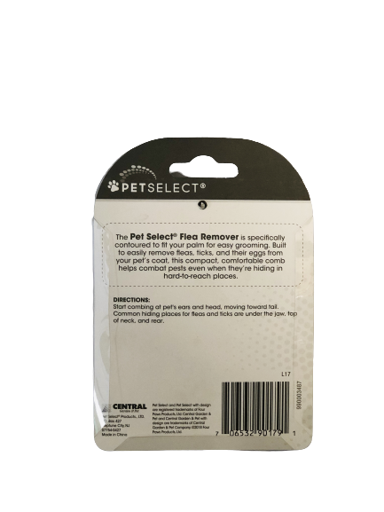 Pet Select Peine eliminador de pulgas para perros y gatos b