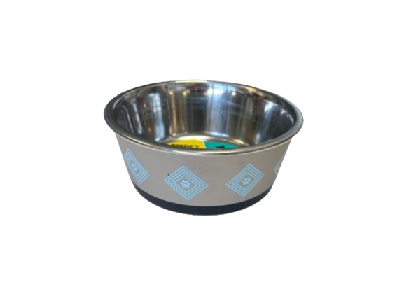 Pet_Zone_Tazon_de_acero_inoxidable_mediano_gray