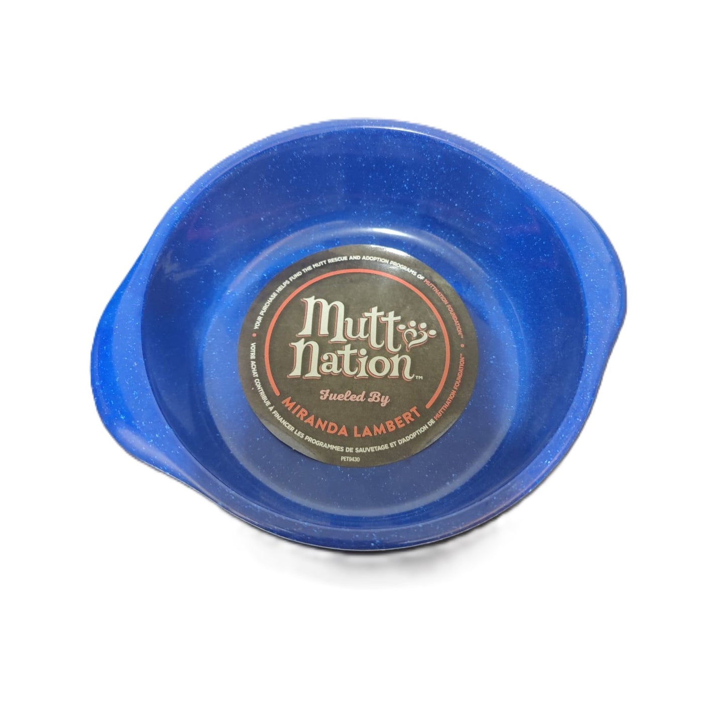 Petmate2.5cupsMuttnationBlue