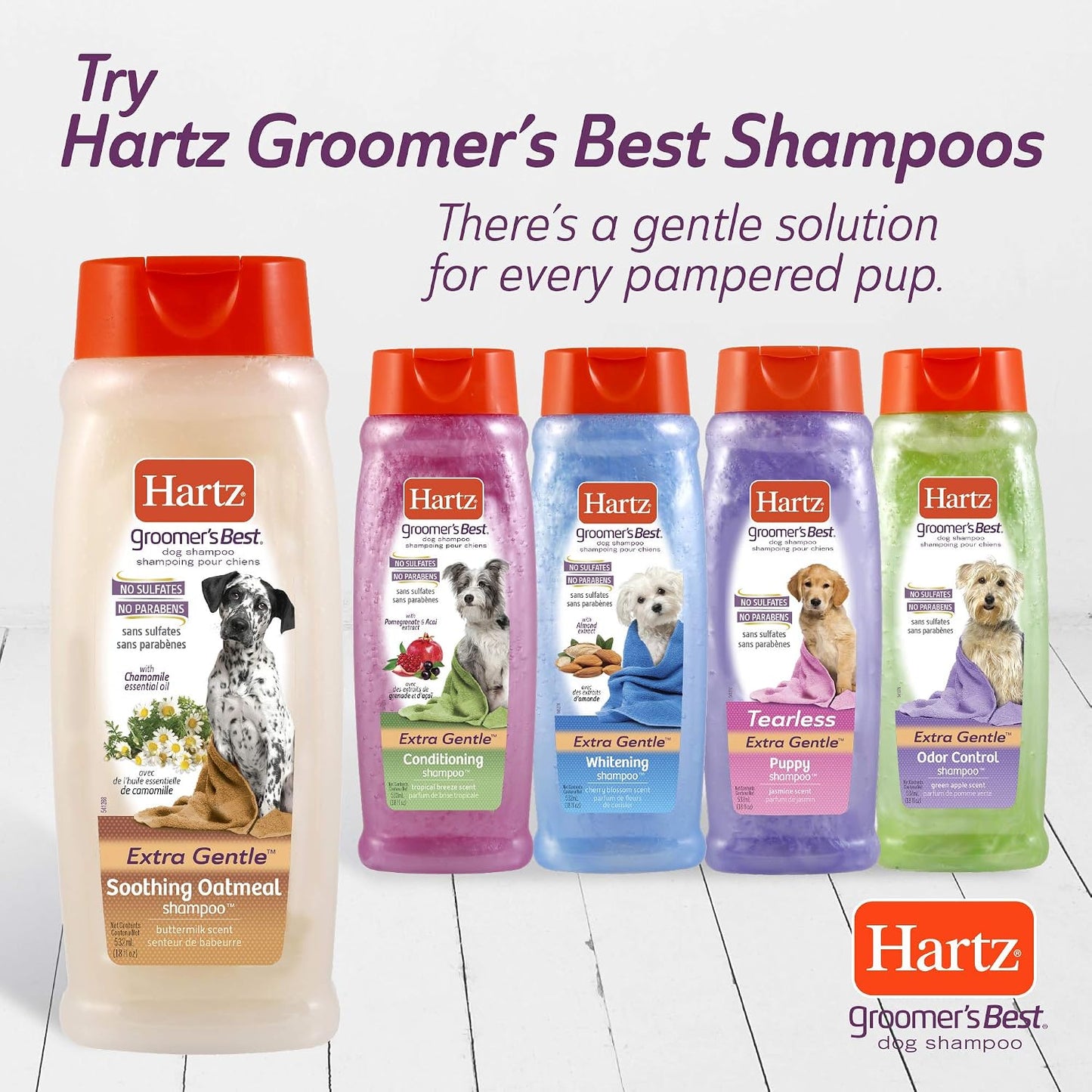 Hartz Groomer's Best® Extra Gentle™ Conditioning Dog Shampoo™ 18 oz (OLD)