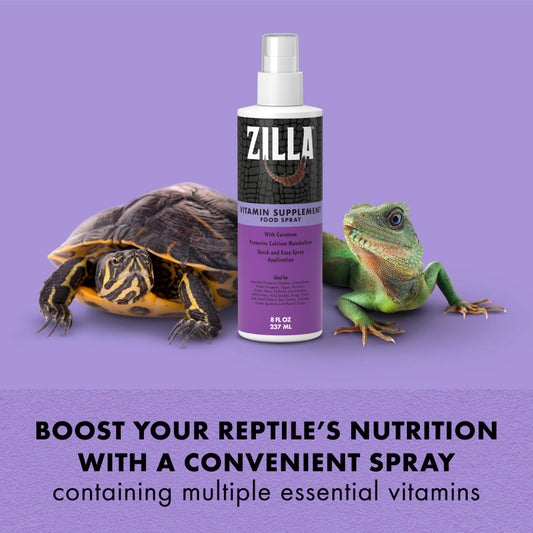 Zilla Vitamin Supplement Food Spray life