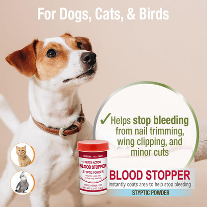 Healthy Promise  Pet Blood Stopper Styptic Powder Features