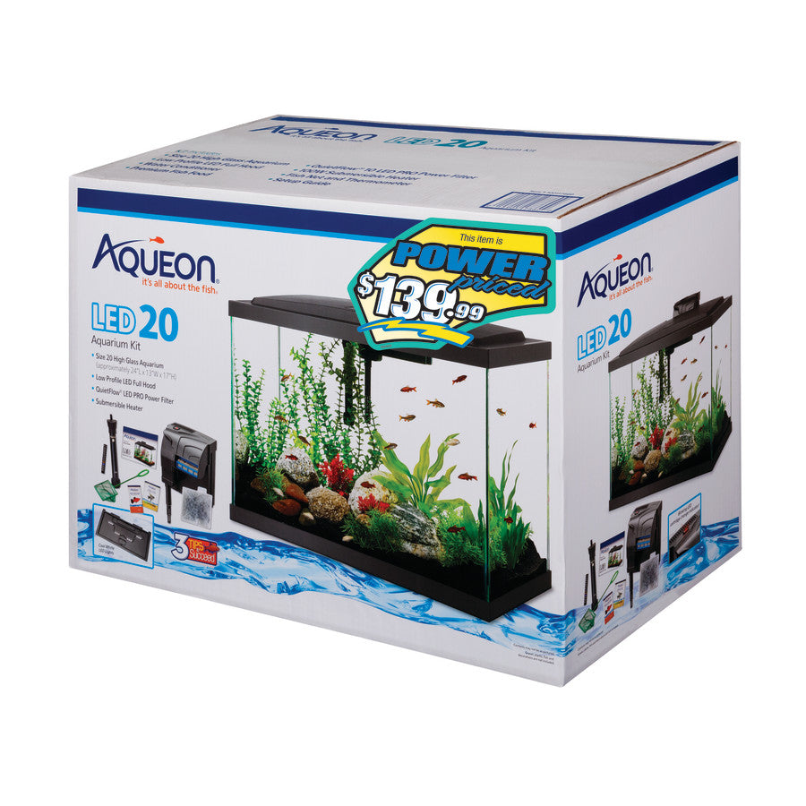 Aqueon LED Aquarium Kit Pre-priced 20H