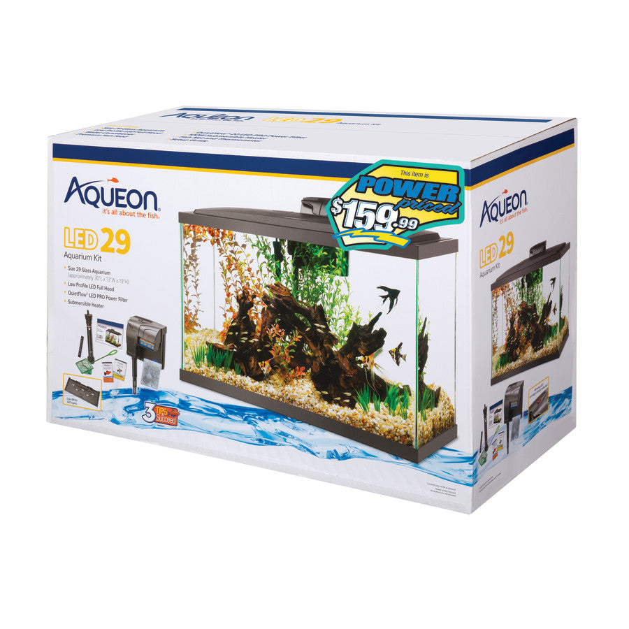 Aqueon LED Aquarium Kit Pre-priced 29