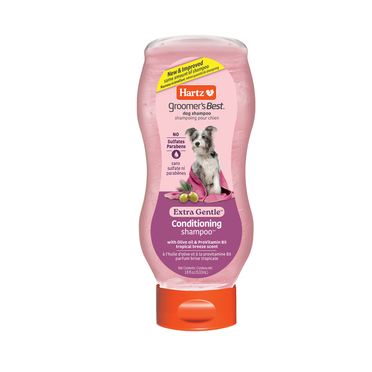 Hartz Groomer's Best Extra Gentle Conditioning Shampoo bottle