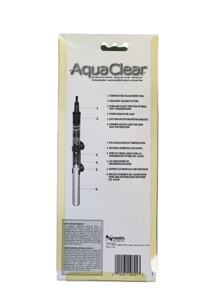 AquaClear Calentador de Pescera Hagen 2