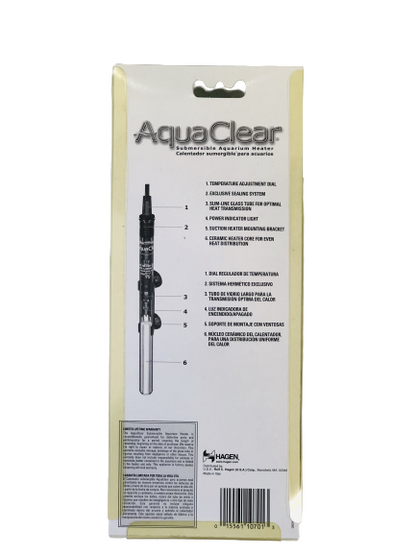 AquaClear Calentador de Pescera Hagen 2
