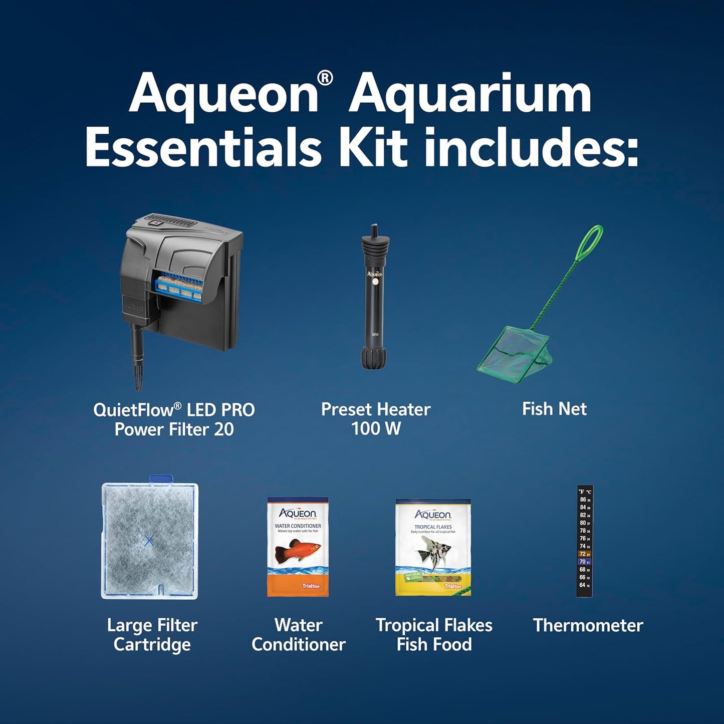 Aqueon Aquarium Essentials Kit Included