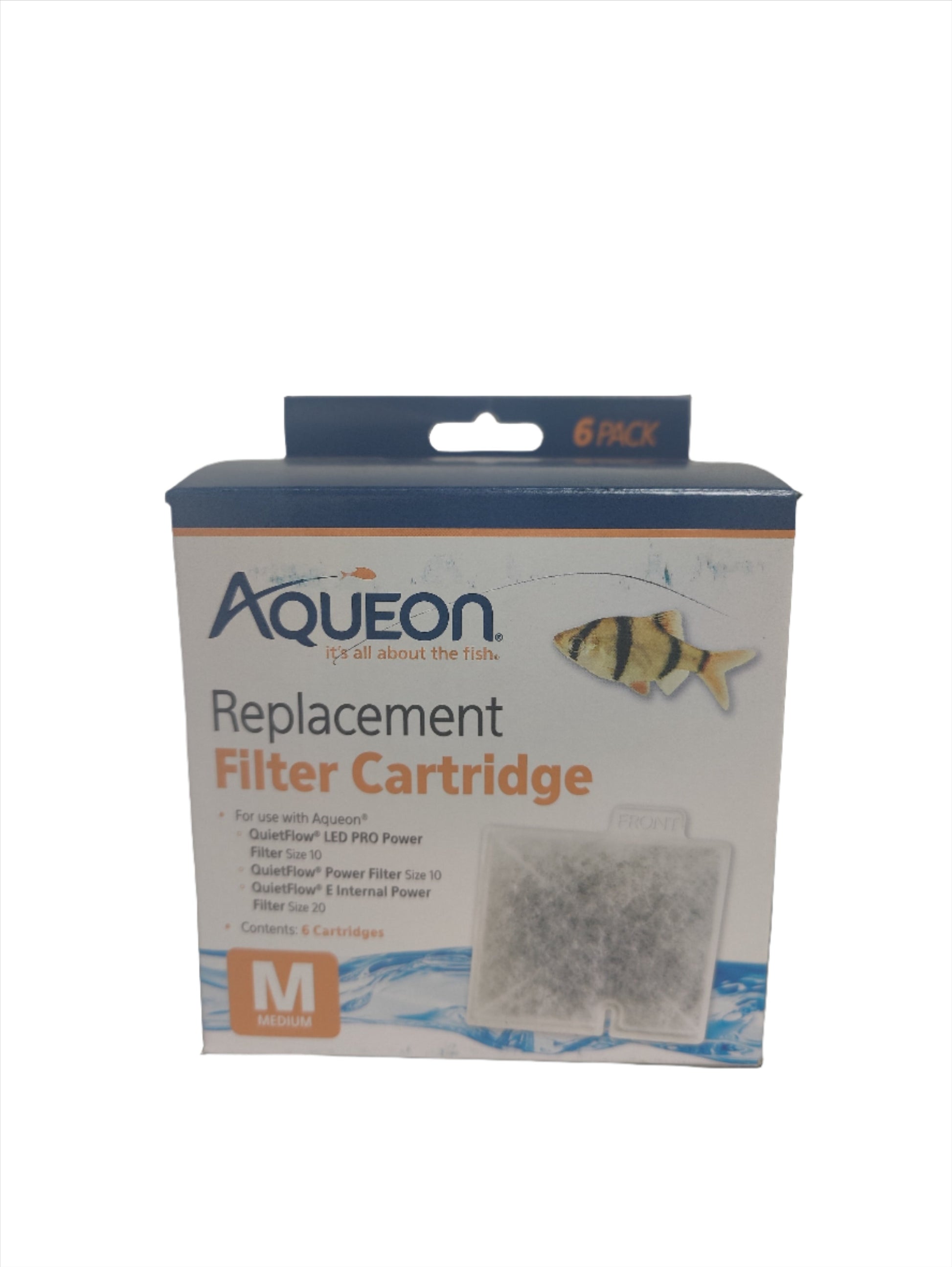 Aqueon Filter Cartridge M_6 pack