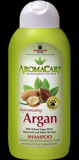 Aromacare Argan shampoo bottle