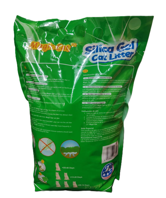 BACK Silica Gel Cat Litter