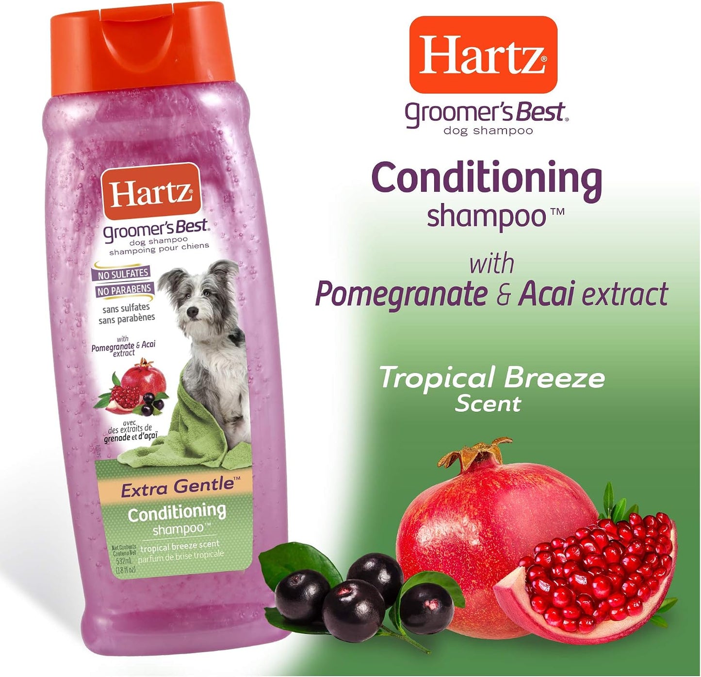 Hartz Groomer's Best® Extra Gentle™ Conditioning Dog Shampoo™ 18 oz (OLD)