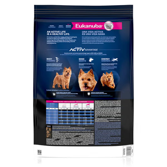 Eukanuba Senior Small Breed Dry Dog Food 4.5 lb