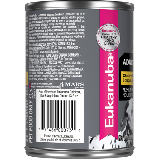 EUK Adult Chicken-Rice-Veg Back