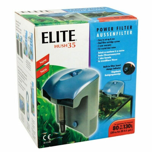 Elite Hush 35 Filtro para pecera 20 a 35 Gls