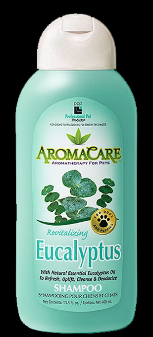 PPP AromaCare™ Eucalyptus Shampoo for Dogs and Cats, 13.5 oz, 1 gal.   Dilutes 32-1