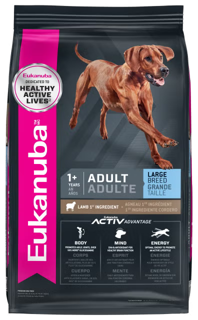 EukanubaAdultLargeBreedLamb1stIngredientDryDogFood_15lb