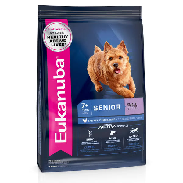 Eukanuba Senior Small Breed Dry Dog Food 4.5 lb