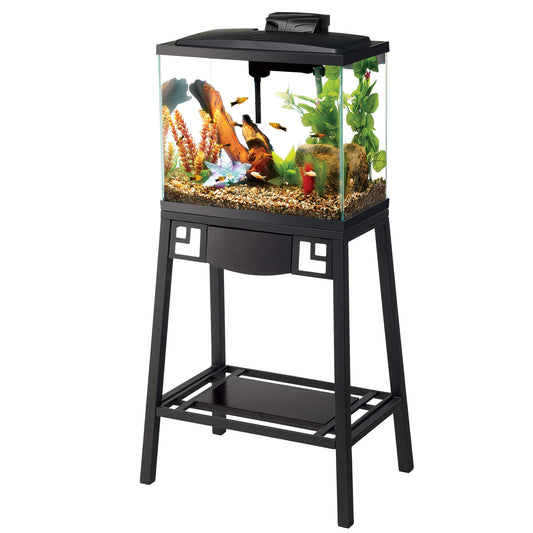 Aqueon  Stand para Pecera de Metal Forjado 20 x 10 " - Aqueon Forge Metal Aquarium Stand 20 x 10 "