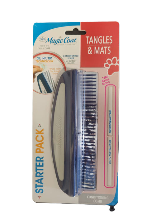 ESPECIAL Four Paws Peine Acondicionador para Enredos y Nudos  -  SPECIAL Four Paws Magic Coat Tangles and Mats Conditioning Comb