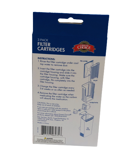 Great_Choice_Paquete_3_cartuchos_de_filtro_adaptables_filtro_interno_Great_Choice_30_40  B
