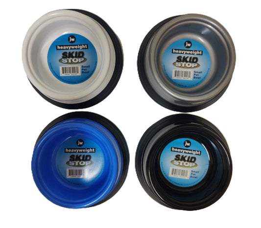 ESPECIAL JW Comedero pequeño Resistente y Antideslizante. Perro y Gato. Agua y Comida. - SPECIAL JW Heavy Weight Small Skid Stop Pet Bowl. Cat Dog. Food and Water.