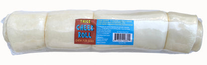 Jumbo Thick 10 Inch Cheek Roll Shrink With Sticker Front