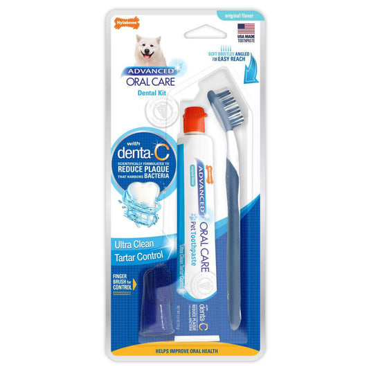 Nylabone Advanced Kit cuidado dental  para perros