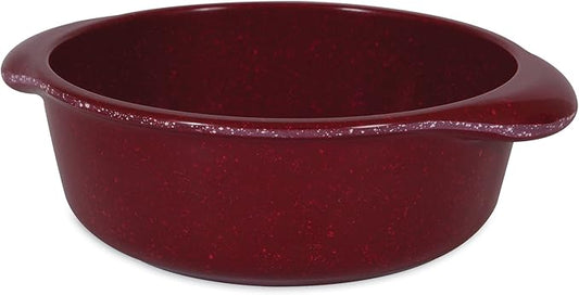ESPECIAL  Petmate Muttnation Comedero para Perros  de 2.5 tazas (Blanco, Rojo, Azul) - SPECIAL Petmate Muttnation  2.5 Cups Crock Style Dog Bowl (White, Red, Blue)