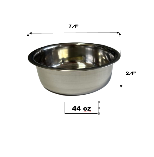 Pet Pioneer Cuenco colgante para perros de acero inoxidable 44