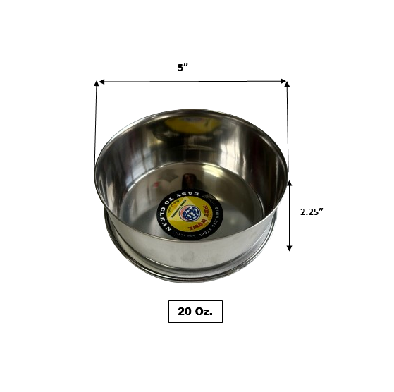Pet Pioneer Taza de acero inoxidable de 20 oz