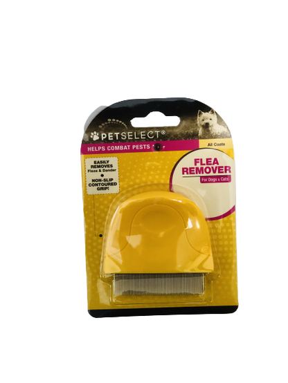 Pet Select Peine eliminador de pulgas para perros y gatos