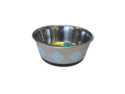Pet_Zone_Tazon_de_acero_inoxidable_mediano_gray