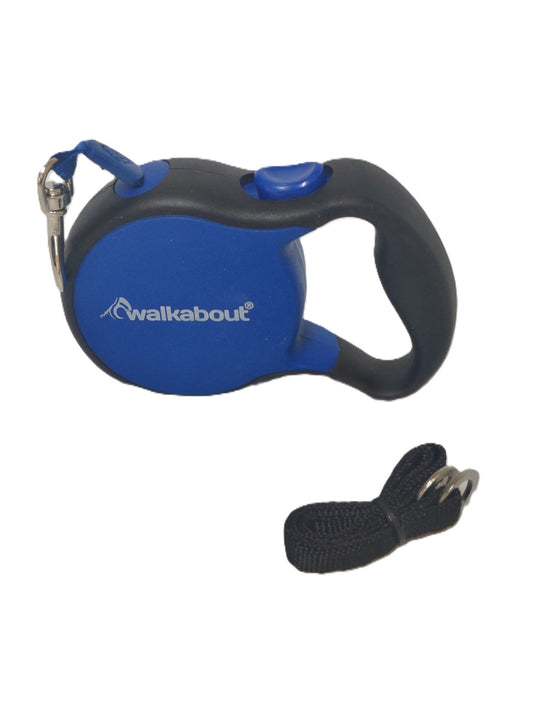 PetmateWalkabourRetractableLeashXSAzul