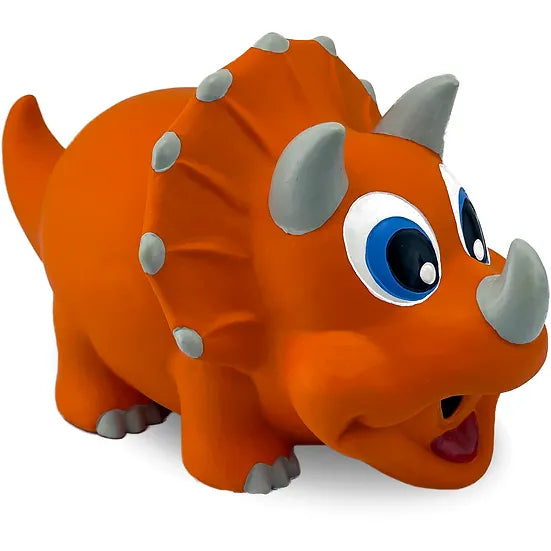 Petsport  Naturflex  Juguete para perros  Jumbo TRiceraops 12 in