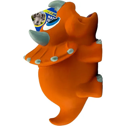 Petsport  Naturflex  Juguete para perros  Jumbo TRiceraops 12 in b