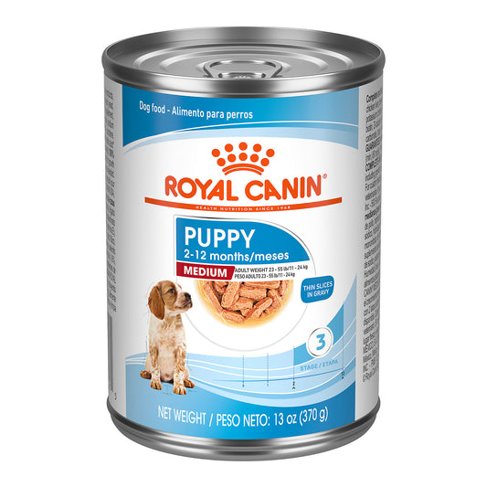 Royal Canin Alimento húmeda rodajas finas cachorros medianos