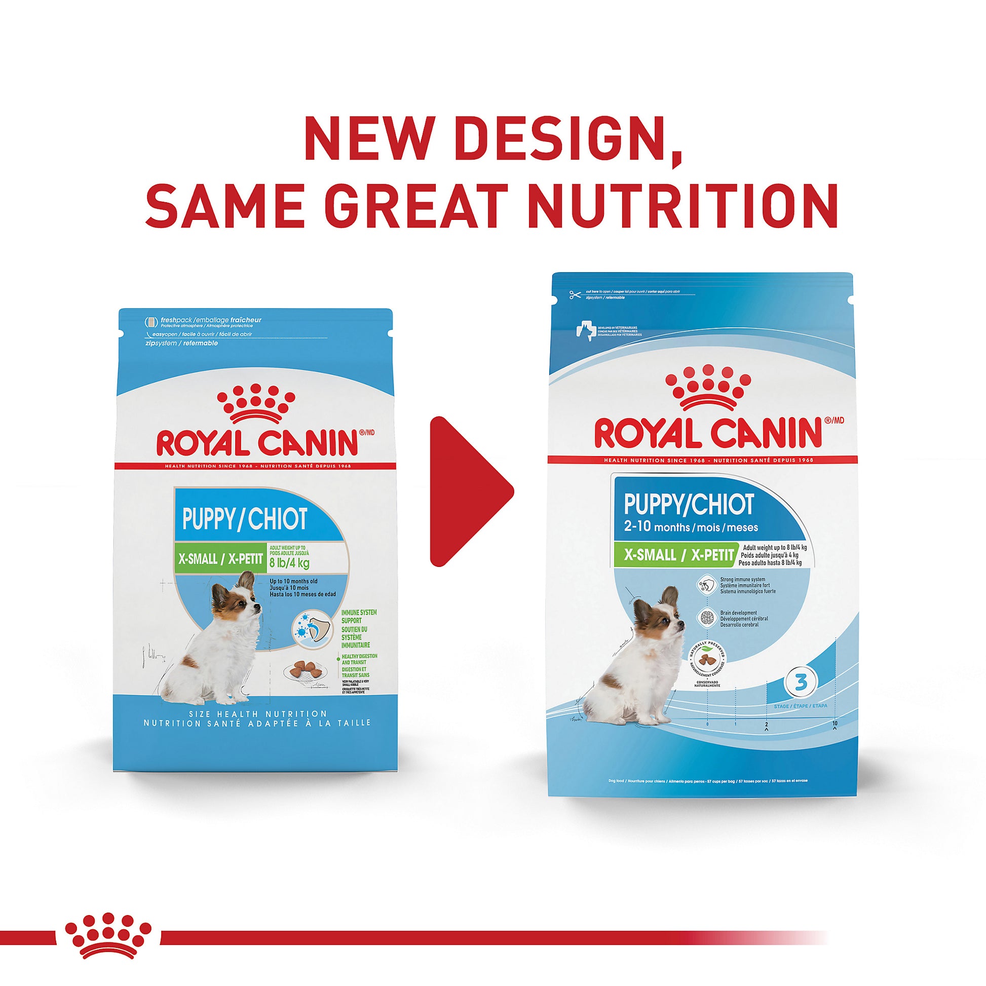 Royal Canin Alimento seco para cachorros pequeños_3 lb_Design