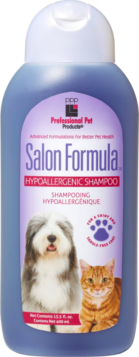 Champú PPP Salon Formula™, fórmula hipoalergénica, 1 galón para perros y gatos 