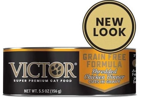 Comida enlatada para gatos Victor Turkey and Salmon Dinner Pate (5.5 oz o caja de 12) 22