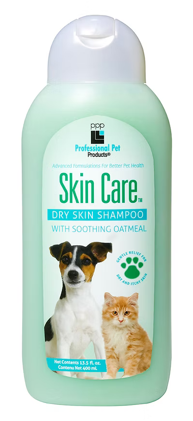 Champú para piel seca PPP Skin Care™ con avena calmante para perros y gatos